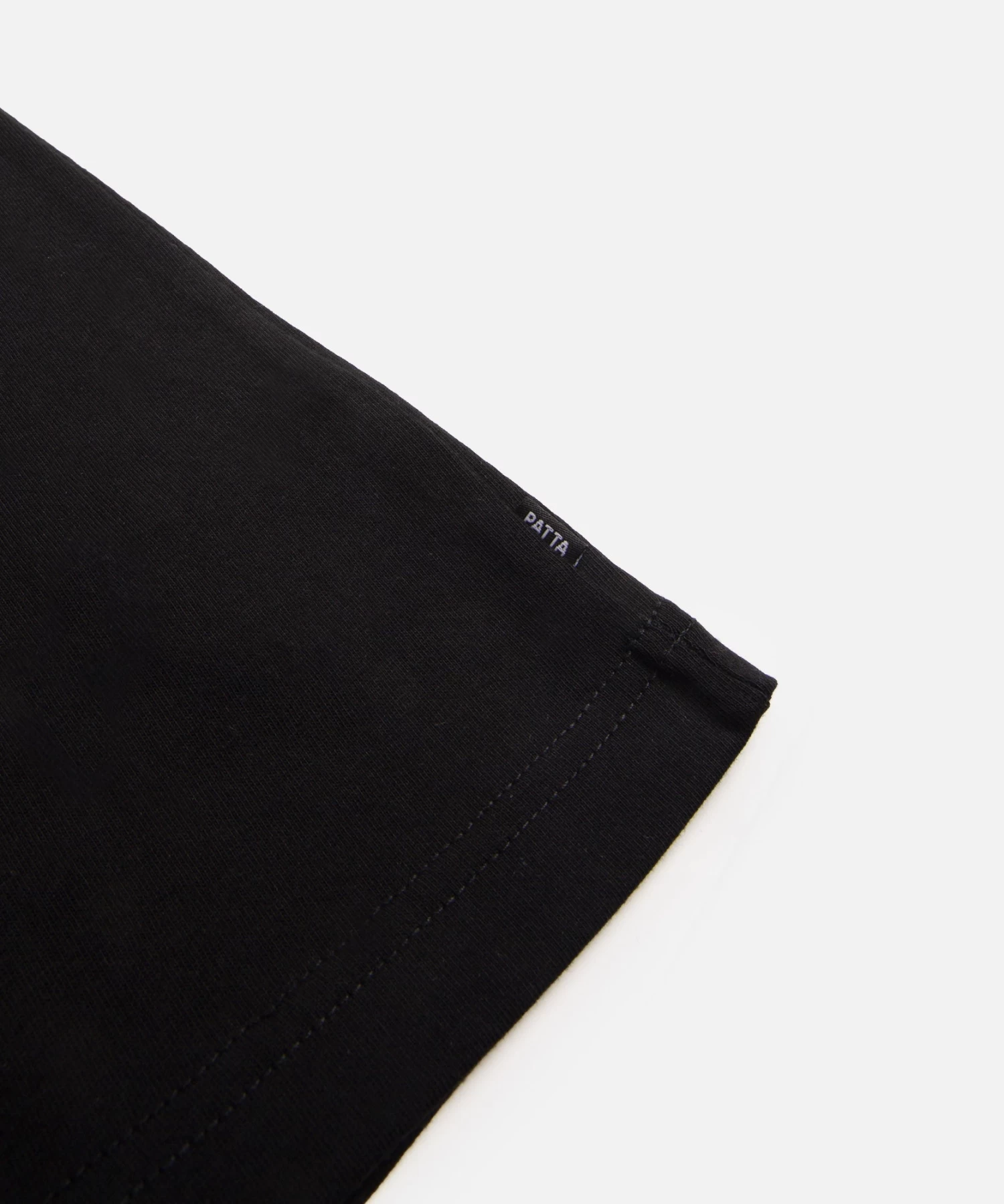 Patta Basic Script P T-Shirt (Black) 4 Patta Basic Script P T-Shirt (Black) - Afbeelding 4