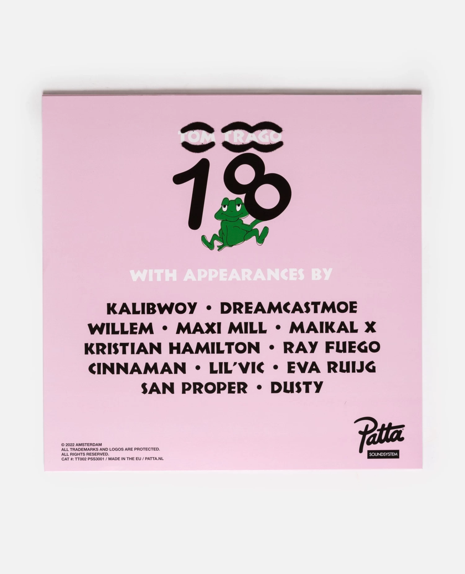 Patta Soundsystem X Tom Trago Washed Pocket T-Shirt (Black) 9 Patta Soundsystem X Tom Trago Washed Pocket T-Shirt (Black) - Afbeelding 9