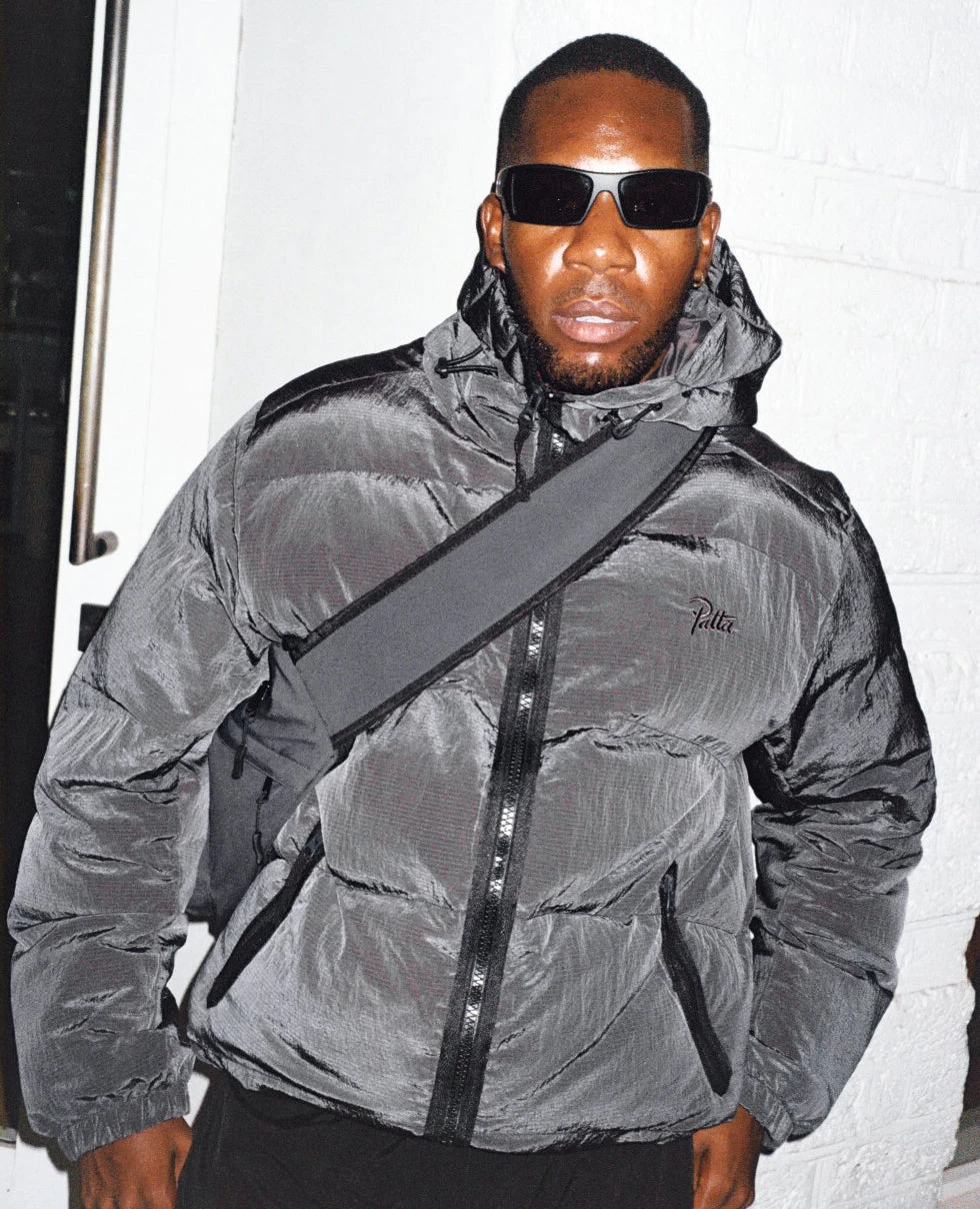 Patta Ripstop Puffer Jacket (Off Black) 3 Patta Ripstop Puffer Jacket (Off Black) - Afbeelding 3