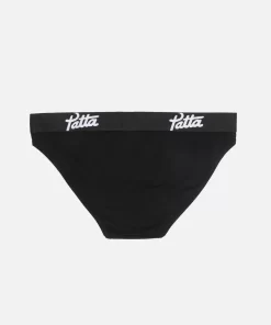 Patta Underwear Women Brief (Black) -Outfit Verkoop brief3 scaled