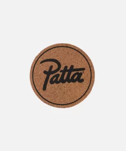 Patta Double Sided Coaster 4-Pack (Natural Cork)