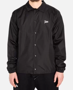 Patta Basic Coach Jacket (Black) -Outfit Verkoop pattajacket scaled