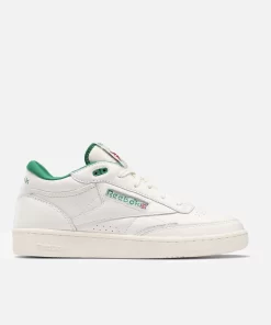 Reebok Club C Mid II Vinta (Chalk/Glen Green/Classic White)