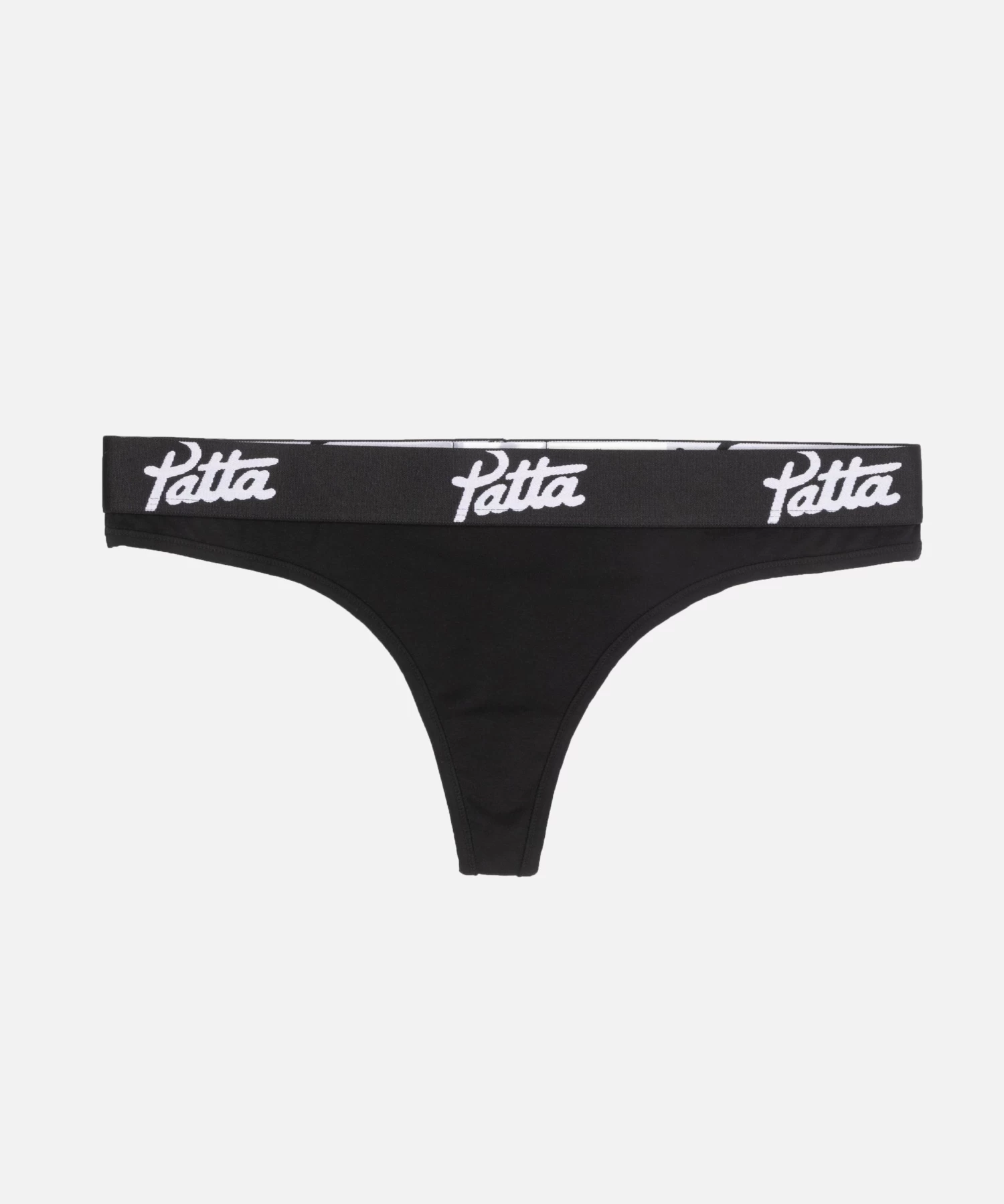 Patta Underwear Women Thong (Black) 1 Patta Underwear Women Thong (Black)