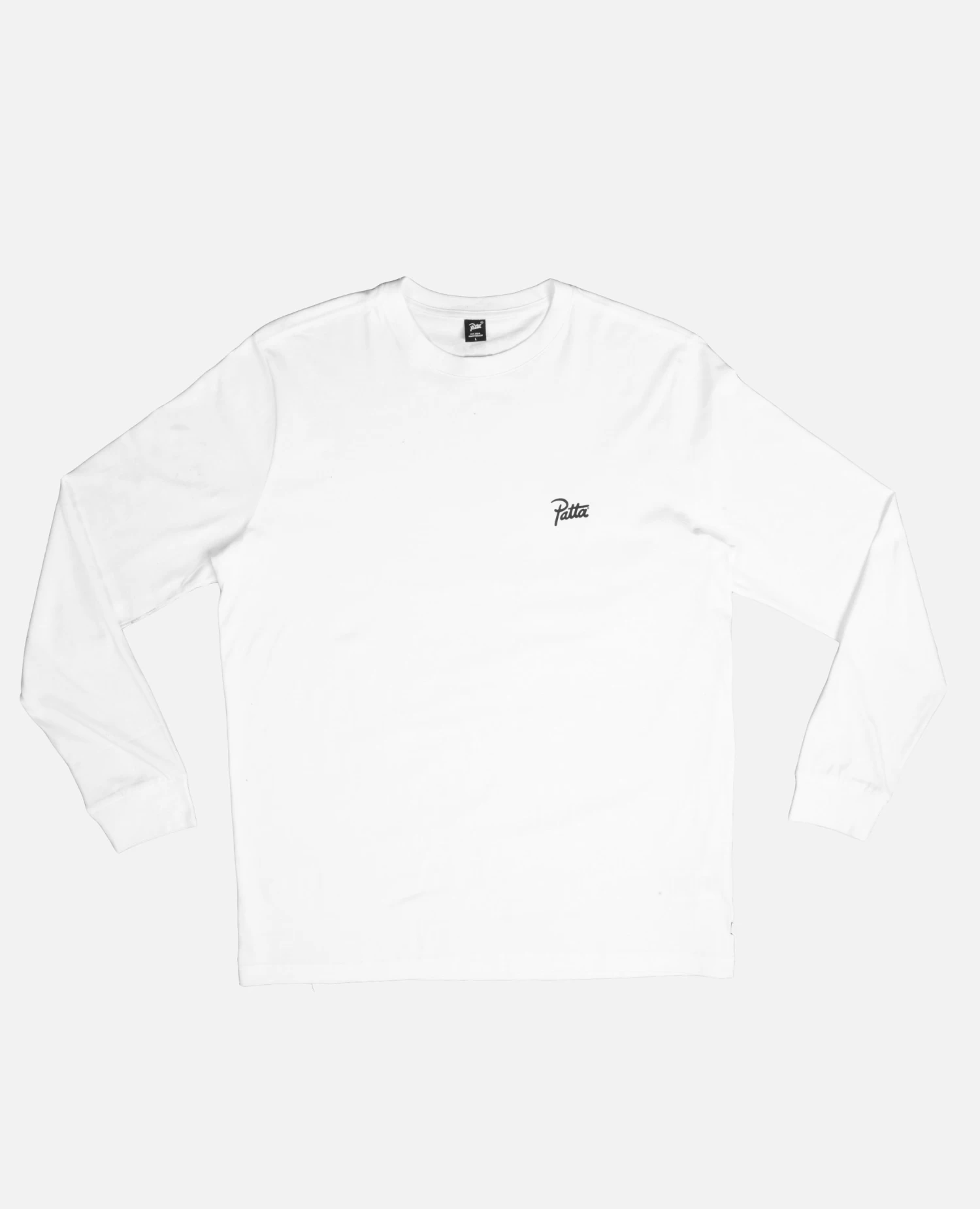 Patta Basic Longsleeve T-Shirt (White) 1 Patta Basic Longsleeve T-Shirt (White)