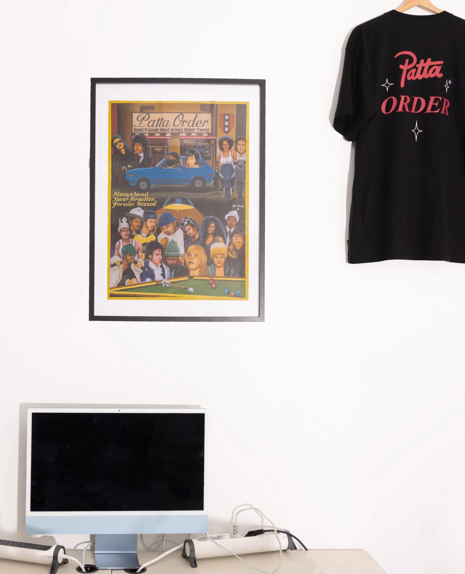 Patta X Order Forever Missed Print (Multi) 2 Patta X Order Forever Missed Print (Multi) - Afbeelding 2