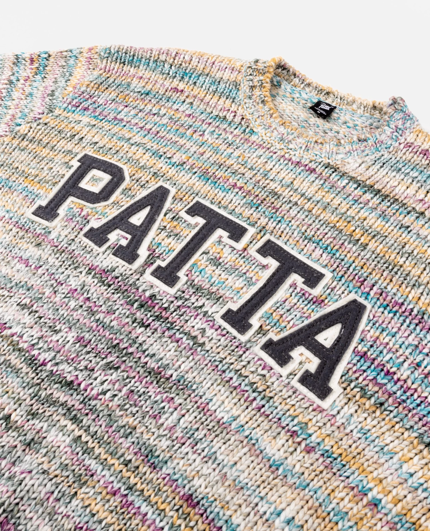 Patta Hippie Knitted Sweater (Multi) 4 Patta Hippie Knitted Sweater (Multi) - Afbeelding 4