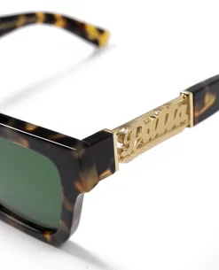 Patta Gold Stamp Sunglasses (Tortoise) -Outfit Verkoop STAMP SUNGLASSES 002 002 scaled