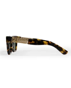 Patta Gold Stamp Sunglasses (Tortoise) -Outfit Verkoop STAMP SUNGLASSES 002 004 scaled